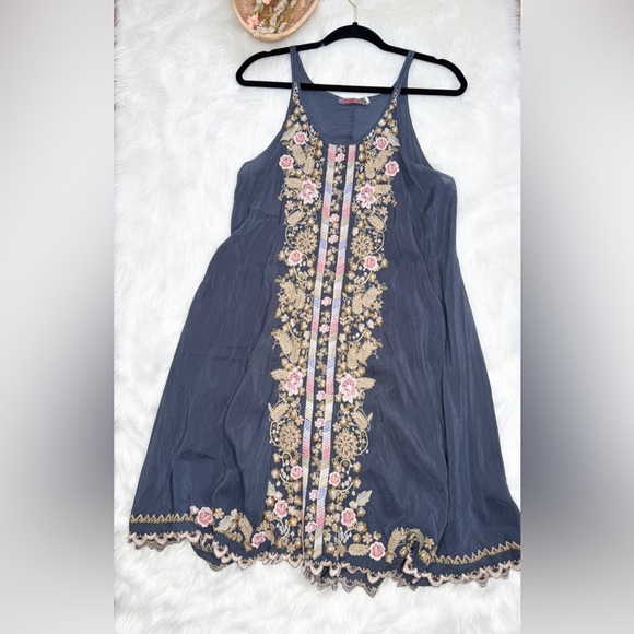 Johnny Was Maritzah Slip Dress Size SMALL - Picture 1 of 4